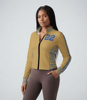 Sigma Gamma Rho Golden Stride Long Sleeve Active Jacket