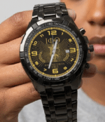 Iota Phi Theta Distinctive Centaur Gun Metal Watch