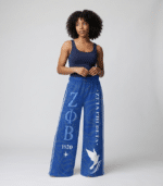 Zeta Phi Beta Finer Elegance Wide Leg Pants