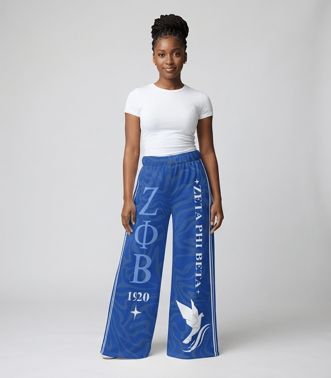 Zeta Phi Beta Finer Elegance Wide Leg Pants - Image 2