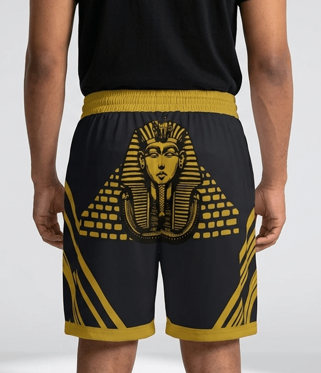 Alpha Phi Alpha Distinguished Sphinx Athletic Shorts - Image 2