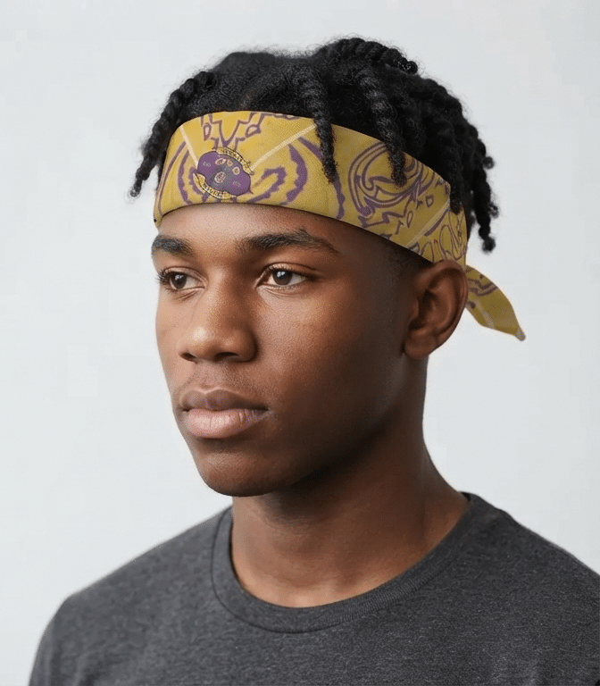 Omega Psi Phi Que Squad Bandana - Image 2