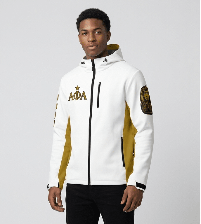 Alpha Phi Alpha Alpha Heritage Hooded Windbreaker