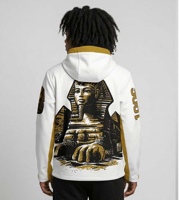 Alpha Phi Alpha Alpha Heritage Hooded Windbreaker - Image 2
