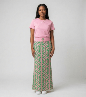 Alpha Kappa Alpha Flare Skirt