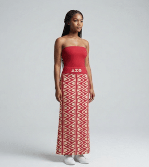Delta Sigma Theta Flare Skirt