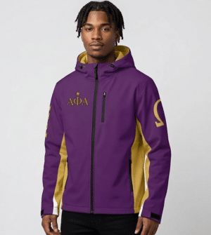 Omega Psi Phi The Omega Vanguard Hooded Windbreaker