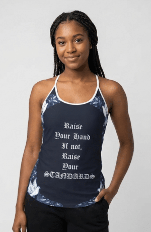 Zeta Phi Beta Royal Dove Cami Tank Top