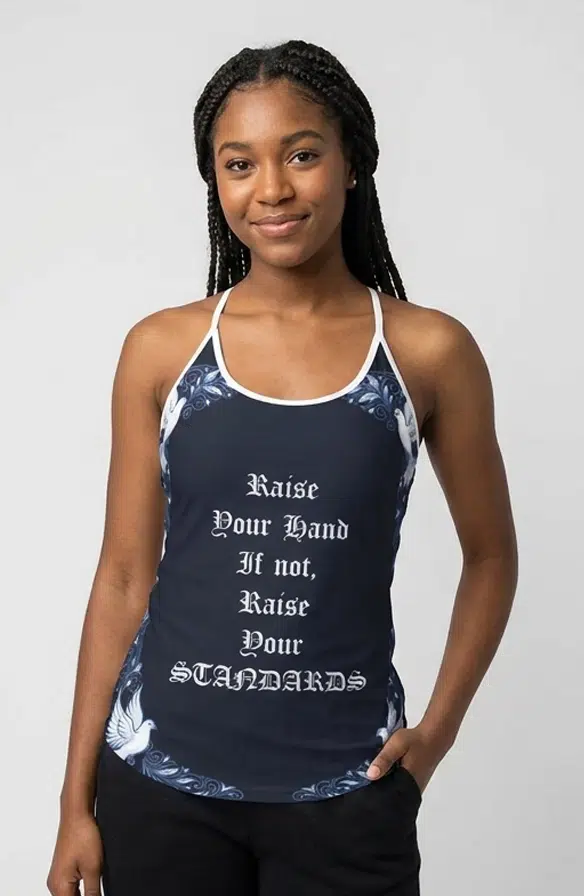Zeta Phi Beta Royal Dove Cami Tank Top