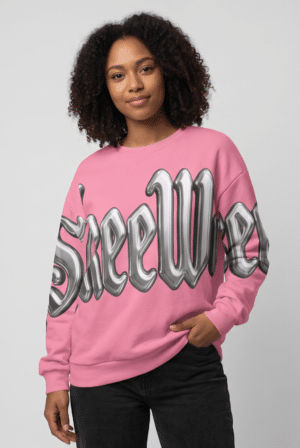 Alpha Kappa Alpha SkeeWee Chrome Crew Neck Sweatshirt