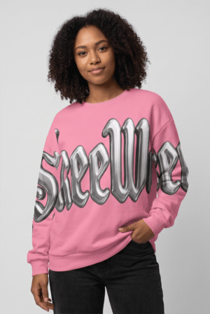 Alpha Kappa Alpha SkeeWee Chrome Crew Neck Sweatshirt