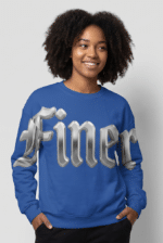 Zeta Phi Beta Finer Chrome Crew Neck Sweatshirt