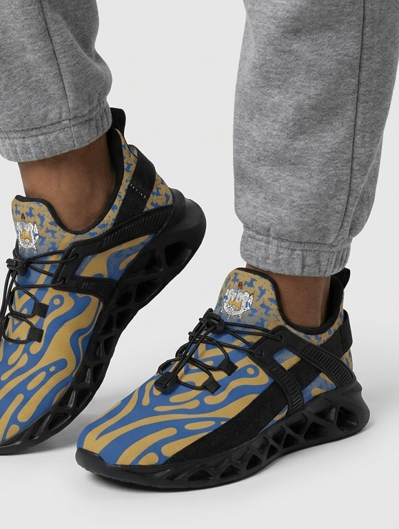 Sigma Gamma Rho Golden Stride Performance Running Shoes - Image 2