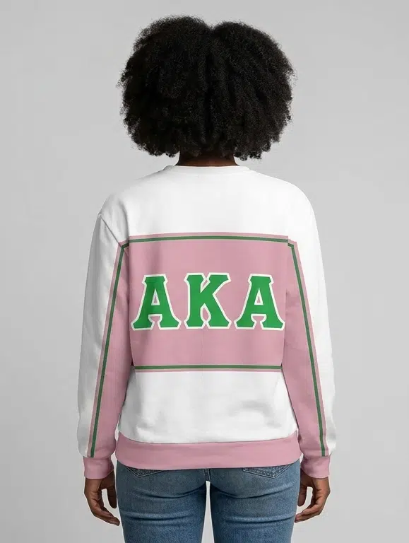 Alpha Kappa Alpha Ivy Pearl Fleece Sweatshirt - Image 2