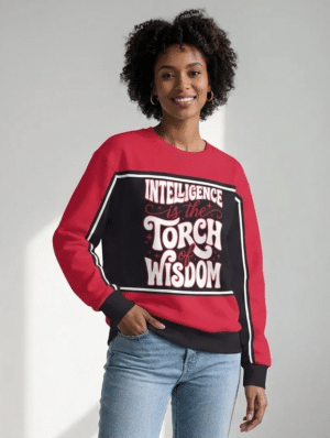 Delta Sigma Theta Crimson Heritage Fleece Sweatshirt