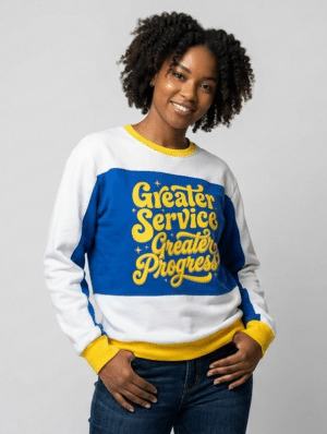 Sigma Gamma Rho Golden Royal Fleece Sweatshirt