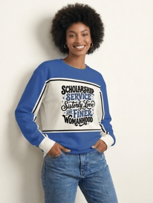 Zeta Phi Beta Royal Heritage Fleece Sweatshirt