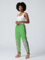 Alpha Kappa Alpha Ivy Luxe Drawstring-Hem Pants